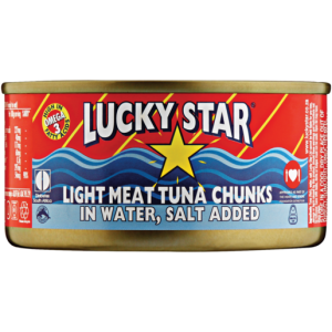 FISH L/STAR T/CHUNKS IN WATER