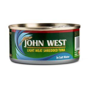 JOHN WEST TUNA SHREDDED