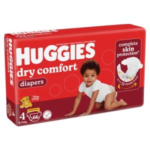 HUGGIES D/COMF J/P #4 66S/56S