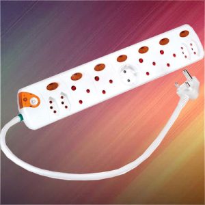 ELEC 9WAY M/PLUG+CORD ILLU