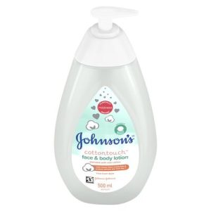 J&J B/LOTION COTTON TOUCH