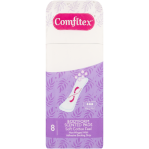 COMFITEX B/FORM N/WINGED PADS SCENTED