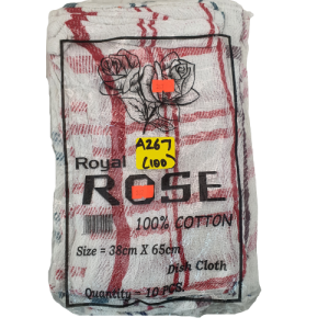 CLOTH N DISH ROSE 38X65
