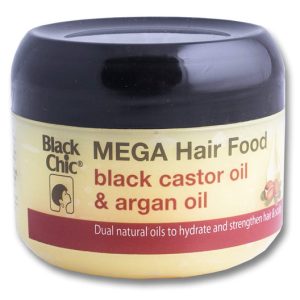 BLACK CHIC H/FOOD B/CASTOR & ARGAN