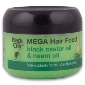 BLACK CHIC H/FOOD B/CASTOR & NEEM