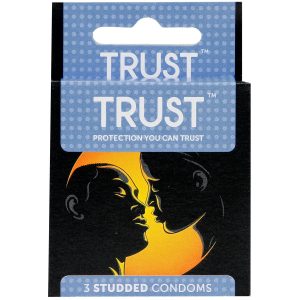 TRUST CONDOMS STUDDED