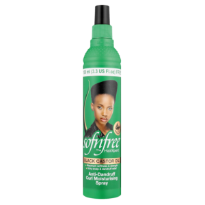 SNF BLK CASTOR OIL CURL MOIST