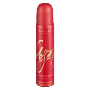 SPRAY YARDLEY GORGEOUS IN LOVE