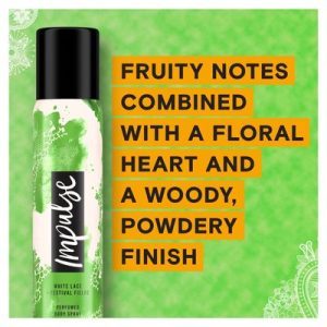 SPRAY IMPULSE W/LACE & F/FIELDS