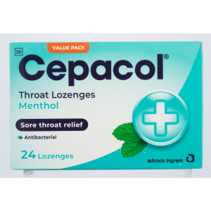 CEPACOL THROAT LOZENGES MENTHOL