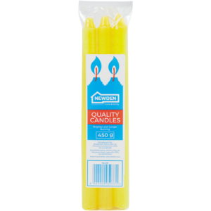 CANDLES NEWDEN YELLOW