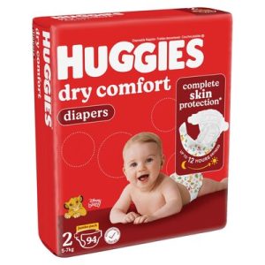 HUGGIES D/COMF J/P #2 94S/74S