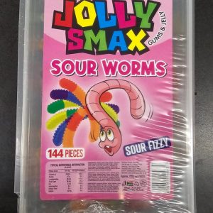 JOLLY SMAX SOUR WORMS