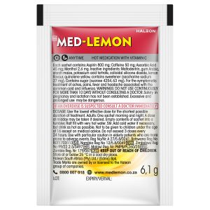 MED LEMON REG